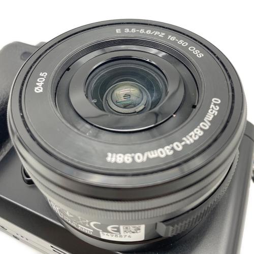 SONY (ソニー) ミラーレス一眼カメラ a6000 ILCE-6000 ケース付 ダブルレンズキット（望遠レンズカビ） 多少白化有