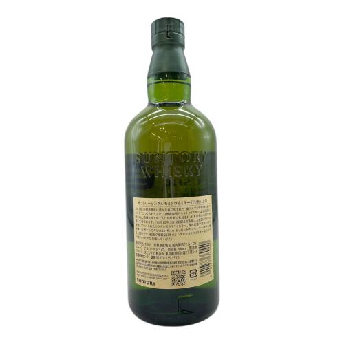 サントリー ジャパニーズウィスキー シングルモルト 700ml 白州 12年 未開封