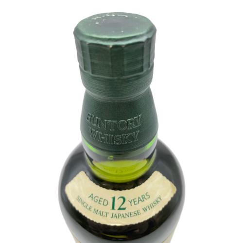 サントリー ジャパニーズウィスキー シングルモルト 700ml 白州 12年 未開封