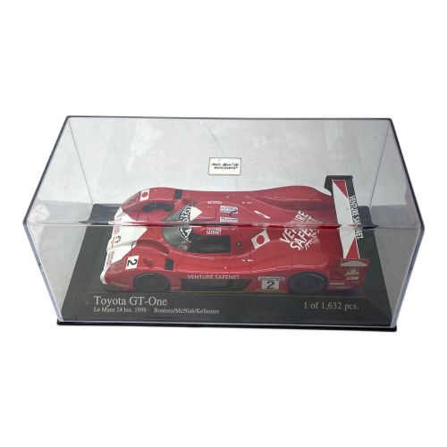 MINICHAMPS (ミニチャンプス) ミニカー 1/43 Toyota GT-One ２号車