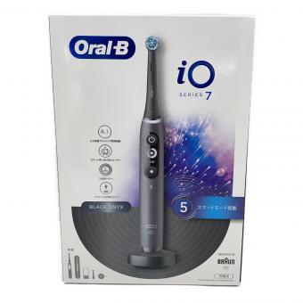 BRAUN (ブラウン) 電動歯ブラシ iOM7.2J2.2BD BK-W