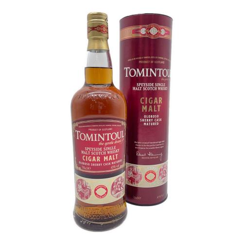 トミントール (TOMINTOUL) シガーモルト ウィスキー 700ml