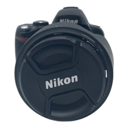 Nikon (ニコン) 一眼レフカメラ D40X レンズAF-S18-200mm レンズフードワレ有 印字カスレ