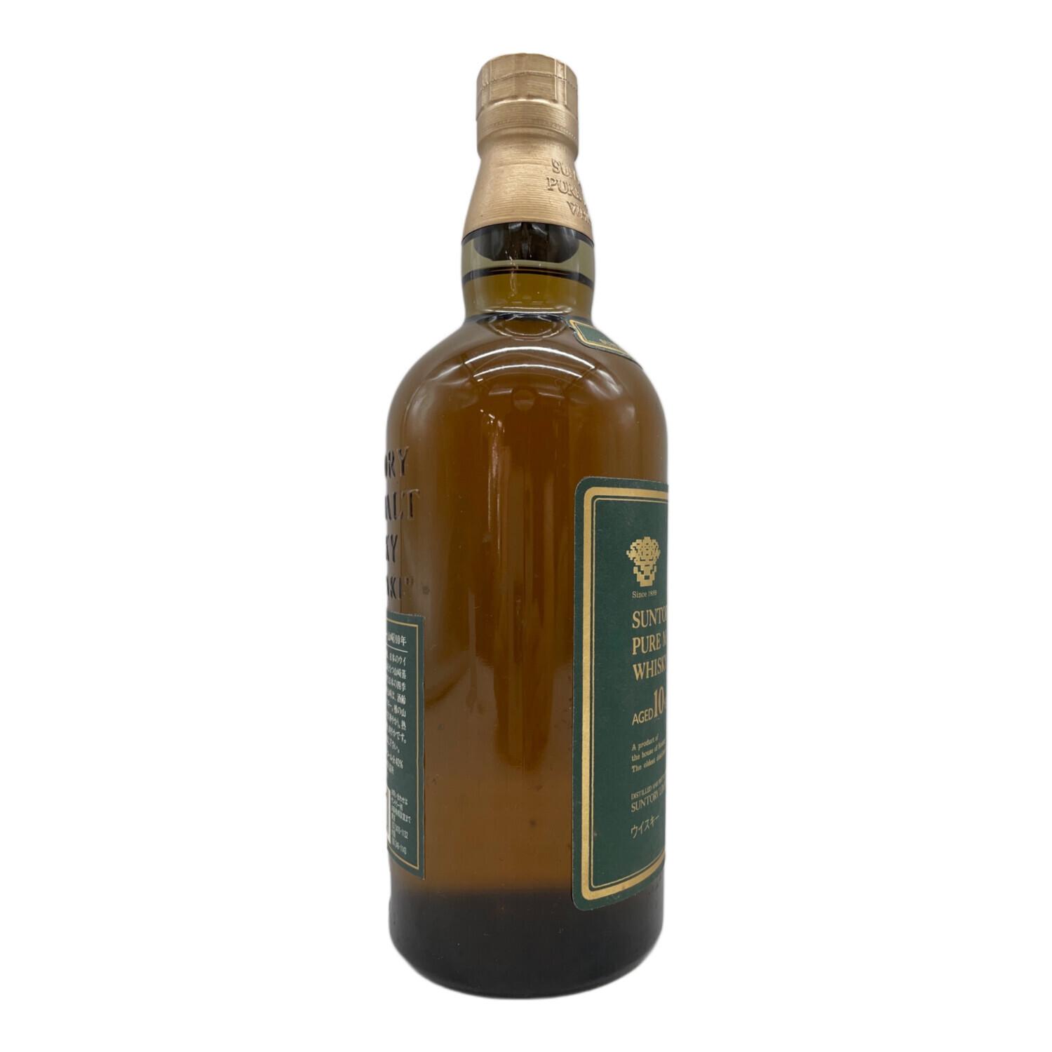 サントリー ウイスキー 山崎ピュアモルト 10年 700ml 64