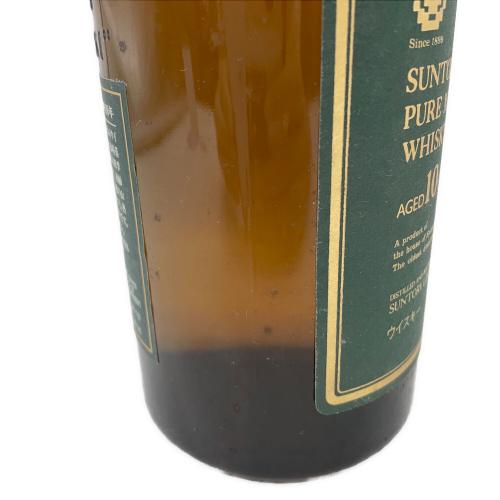 サントリー ウィスキー 750ml 山崎 10年 グリーンラベル 未開封