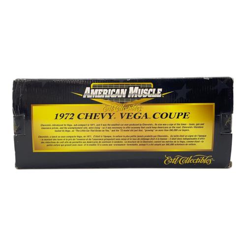 AMERICAN MUSCLE (アメリカンマッスル) 1972 CHEVY VEGA COUPE 1/18 モデルカー