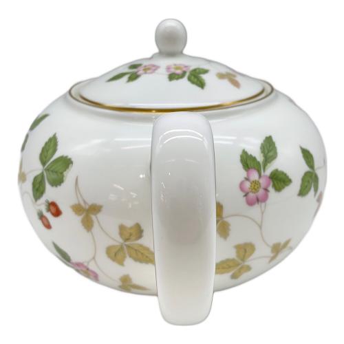 Wedgwood (ウェッジウッド) ティーポット 旧刻印 ワイルドストロベリー