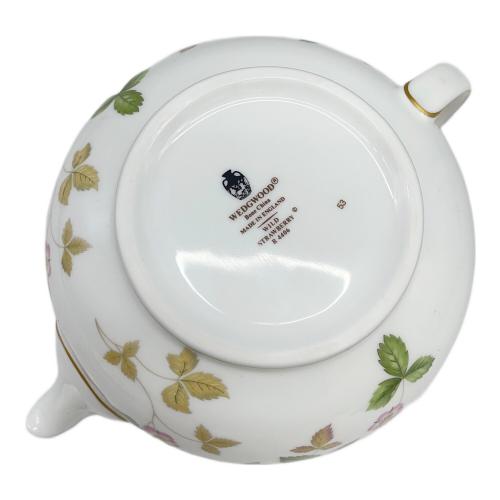 Wedgwood (ウェッジウッド) ティーポット 旧刻印 ワイルドストロベリー