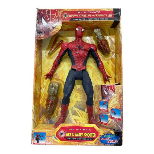 スパイダーマン フィギュア THE ULTIMATE WEB ＆ WATER SHOOTER WITH BUTTON ACTIVATED ACTION