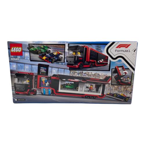 LEGO (レゴ) レゴブロック レゴ(LEGO) シティ F1(R) RB20 & AMR24 レースカーとF1(R)トラック 60445