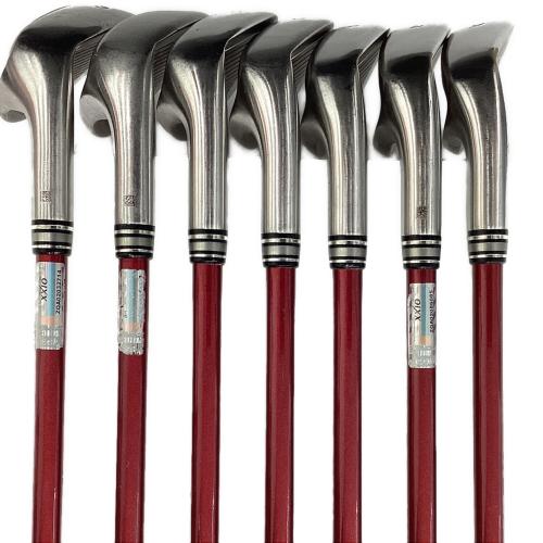 DUNLOP XXIOﾚｯﾄﾞ(2018) アイアン7本セット/シャフト：MP1000 フレックス【R】