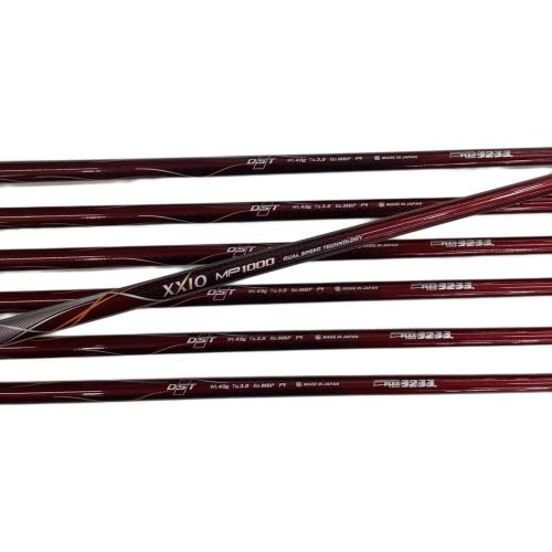 DUNLOP XXIOﾚｯﾄﾞ(2018) アイアン7本セット/シャフト：MP1000 フレックス【R】