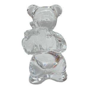 Baccarat (バカラ) 240周年記念テディベアクリスタル クマ ヌイグルミ付