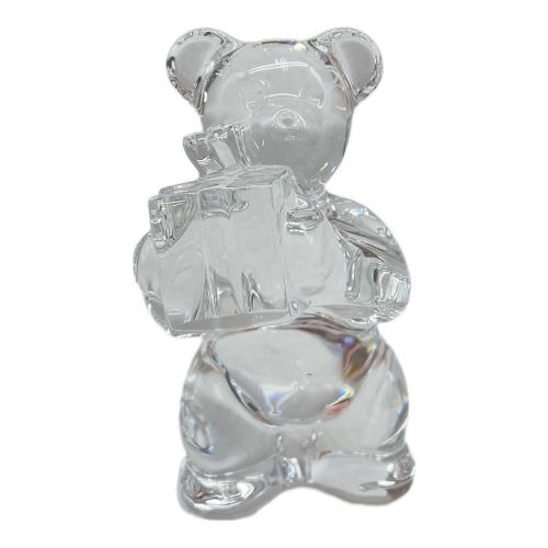 Baccarat (バカラ) 240周年記念テディベアクリスタル クマ ヌイグルミ付