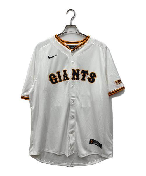NIKE (ナイキ) 読売ジャイアンツ (ヨミウリジャイアンツ) ユニフォーム ホワイト サイズ:XL