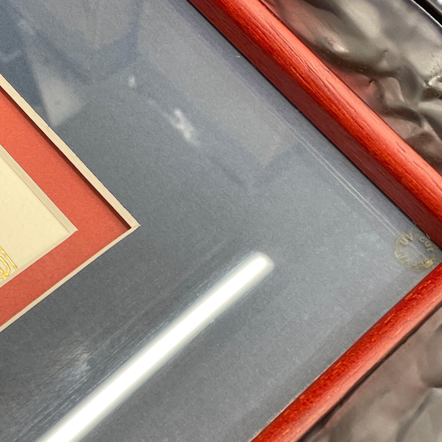 石ノ森章太郎 サイボーグ009‐ボディメカ 掘り込みサイン シルク