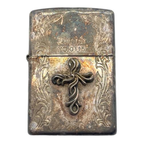 ZIPPO (ジッポ) 2002年製 オリジナルペンダント付き・Arabesque Cross（アラベスククロス）