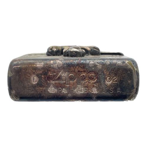 ZIPPO (ジッポ) 2002年製 オリジナルペンダント付き・Arabesque Cross（アラベスククロス）