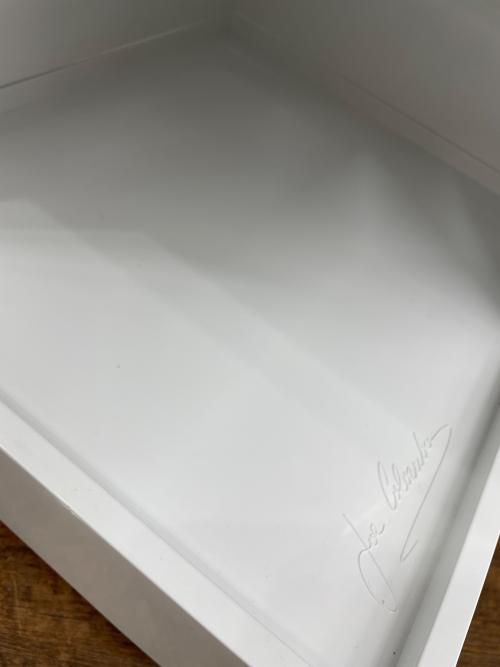 B-LINE (ビーライン) ボビーワゴン ホワイト 幅43×奥42×高73.5cm 5トレイ ジョエ・コロンボ