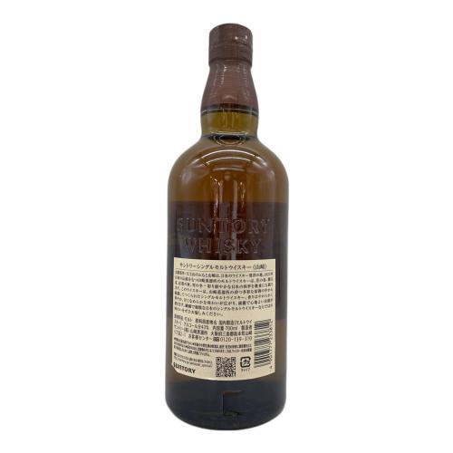 サントリー ジャパニーズウィスキー 700ml 山崎 現行ボトル 未開封