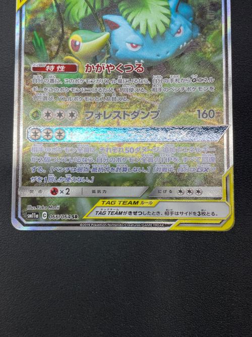 ポケモンカード フシギバナ＆ツタージャGX 066/064 SR　リミックスバウト