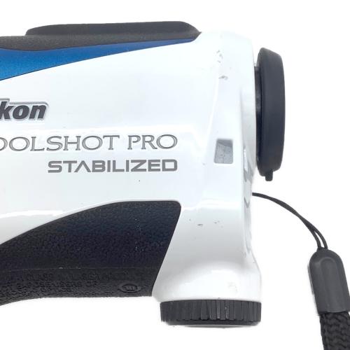 Nikon (ニコン) ゴルフ距離計 COOLSHOT PRO STABILIZED ホワイト