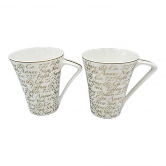 TIFFANY & Co. (ティファニー) マグカップ 2Pセット