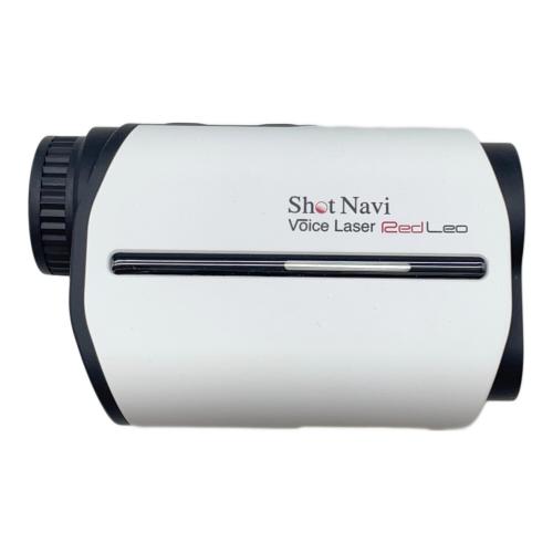 Shot Navi (ショットナビ) ゴルフ距離測定器 VOICELASER-REDLEO-WH