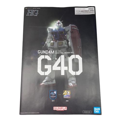 BANDAI (バンダイ) ガンプラ 1/144 HG ガンダムG40 Industrial Design Ver. 「機動戦士ガンダム」