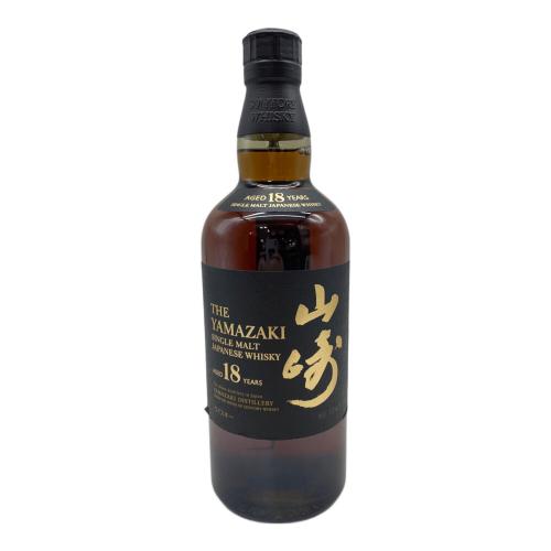 サントリー ジャパニーズウィスキー 700ml 山崎 18年 未開封
