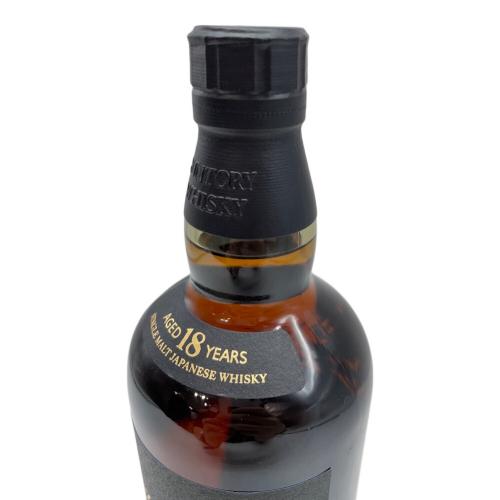 サントリー ジャパニーズウィスキー 700ml 山崎 18年 未開封