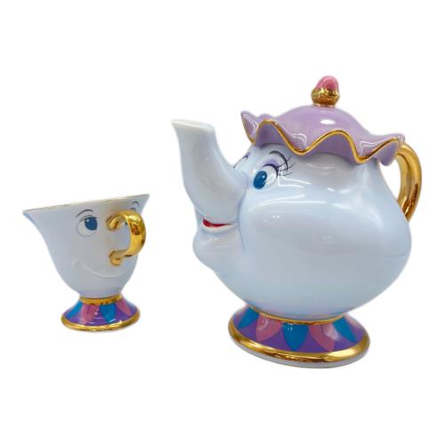 Disney RESORT (ディズニーリゾート) ティーセット 美女と野獣 ポット夫人　チップ