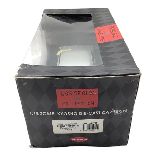 京商 (キョウショウ) 1/18 SCALE KYOSHO DIE-CAST CAR SERIES モデルカー 日産スカイライン 2000GT-R