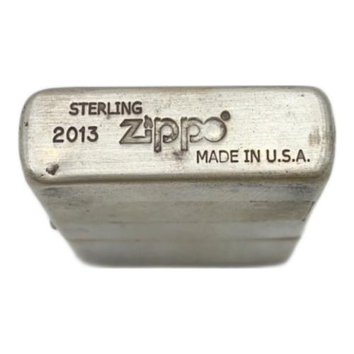 ZIPPO made in USA 2013年製 スターリングシルバー(SILVER925)
