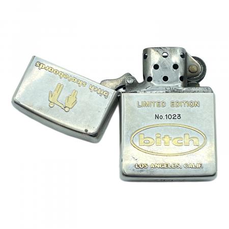 bitch skateboards zippo と ベトナムジッポー ZIPPO（ジッポ） 1994年 BITCH SKATEBOARDS｜トレファクONLINE