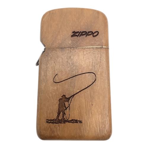 ZIPPO 木製 フライフィッシング