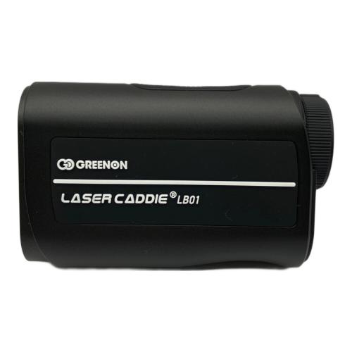GREEN ON (グリーンオン) ゴルファー専用レーザー距離計 ブラック LASER CADDIE LB01
