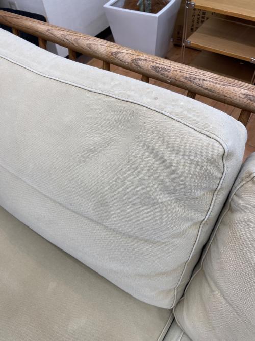 MOMO natural (モモナチュラル) 2人掛けソファー ベージュ CLOUD