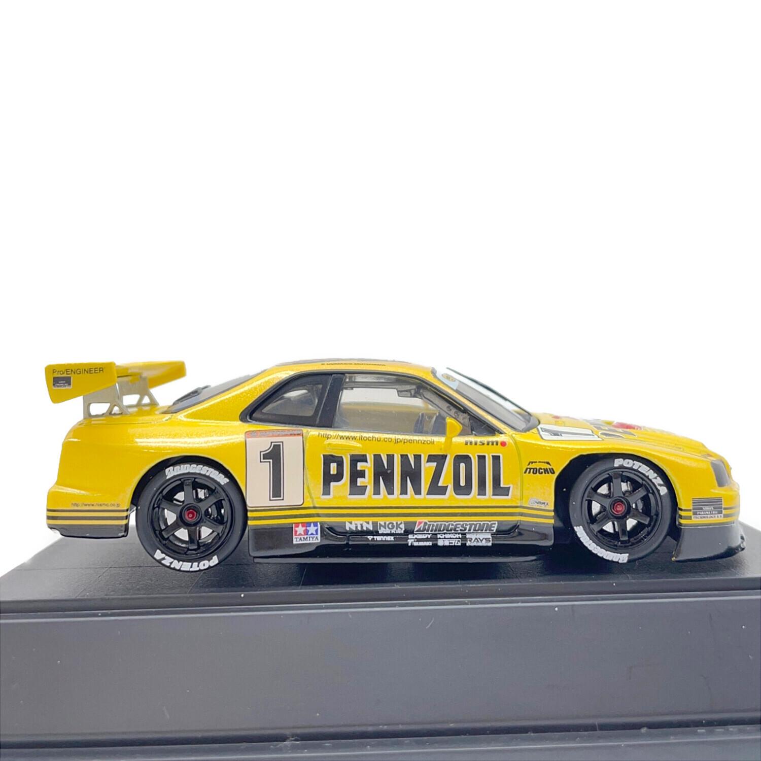 EBBRO (エブロ) ペンズオイル ニスモ GT-R（BNR34GTR） ミニカー