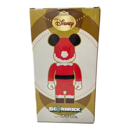 BEAR BRICK (ベアブリック) フィギュア Disney SPECIAL オーナメントくじ 400％ベアブリック ミッキーマウスサンタ