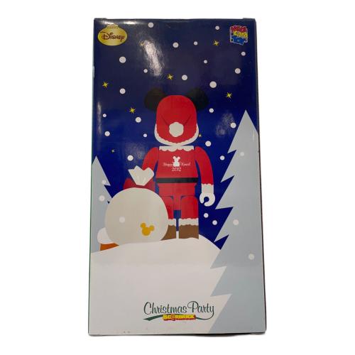 BEAR BRICK (ベアブリック) フィギュア Disney Happyくじ 特賞400％ベアブリック ミッキーマウスサンタ　未開封