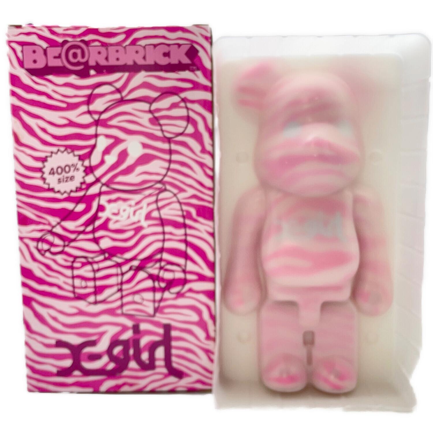 BEAR BRICK (ベアブリック) 400％ベアブリック X-girl｜トレファクONLINE