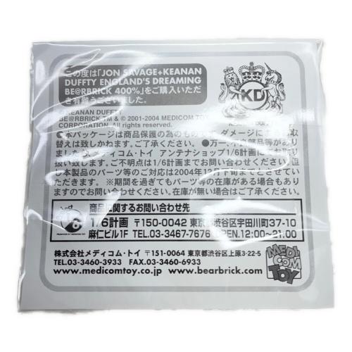BEAR BRICK (ベアブリック) フィギュア MEDICOM TOY KEANAN DUFFTY×JON SAVAGE