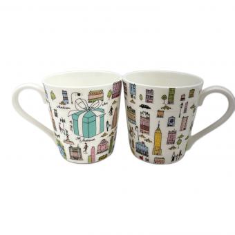 TIFFANY & Co. (ティファニー) マグカップ 5th アベニュー 2Pセット