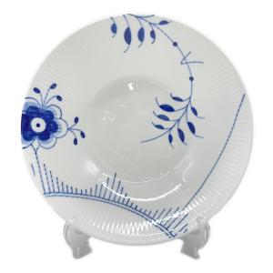 ROYAL COPENHAGEN (ロイヤル・コペンハーゲン) ディーププレート ブルーフルーテッド・メガ