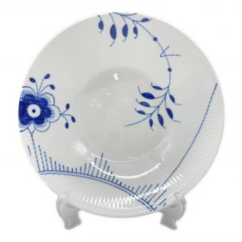 ROYAL COPENHAGEN (ロイヤル・コペンハーゲン) ディーププレート ブルーフルーテッド・メガ