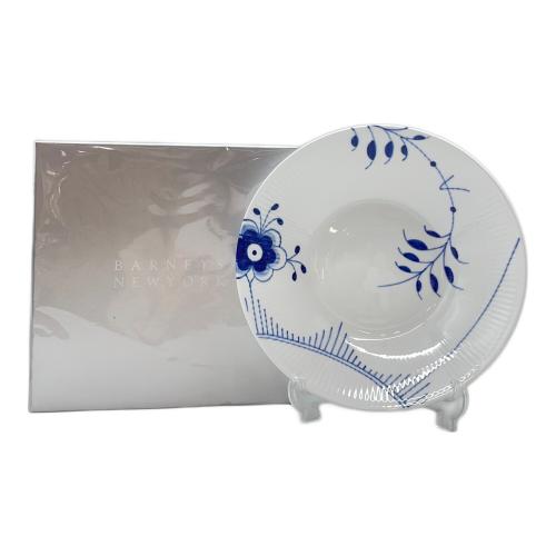 ROYAL COPENHAGEN (ロイヤル・コペンハーゲン) ディーププレート ブルーフルーテッド・メガ