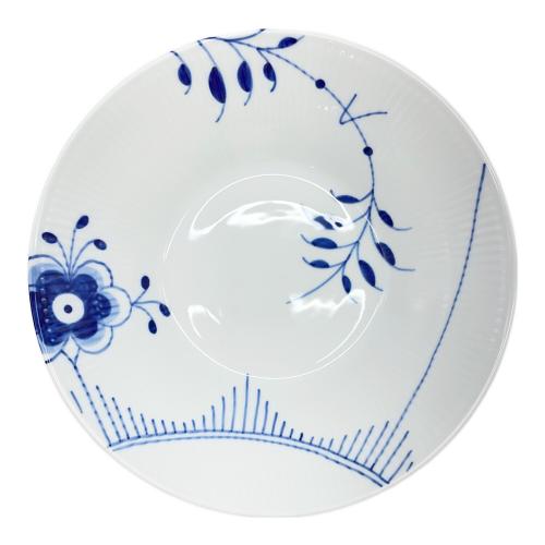 ROYAL COPENHAGEN (ロイヤル・コペンハーゲン) ディーププレート ブルーフルーテッド・メガ