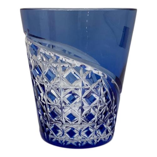 KAGAMI CRYSTAL (カガミクリスタル) 切子グラス 折り鶴