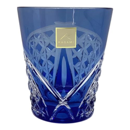 KAGAMI CRYSTAL (カガミクリスタル) 切子グラス 折り鶴